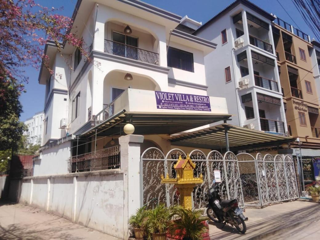 Violet Villa And Restro Ciudad de Siem Riep Exterior foto