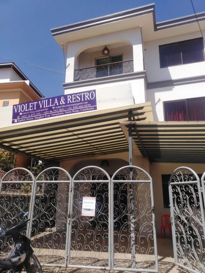 Violet Villa And Restro Ciudad de Siem Riep Exterior foto