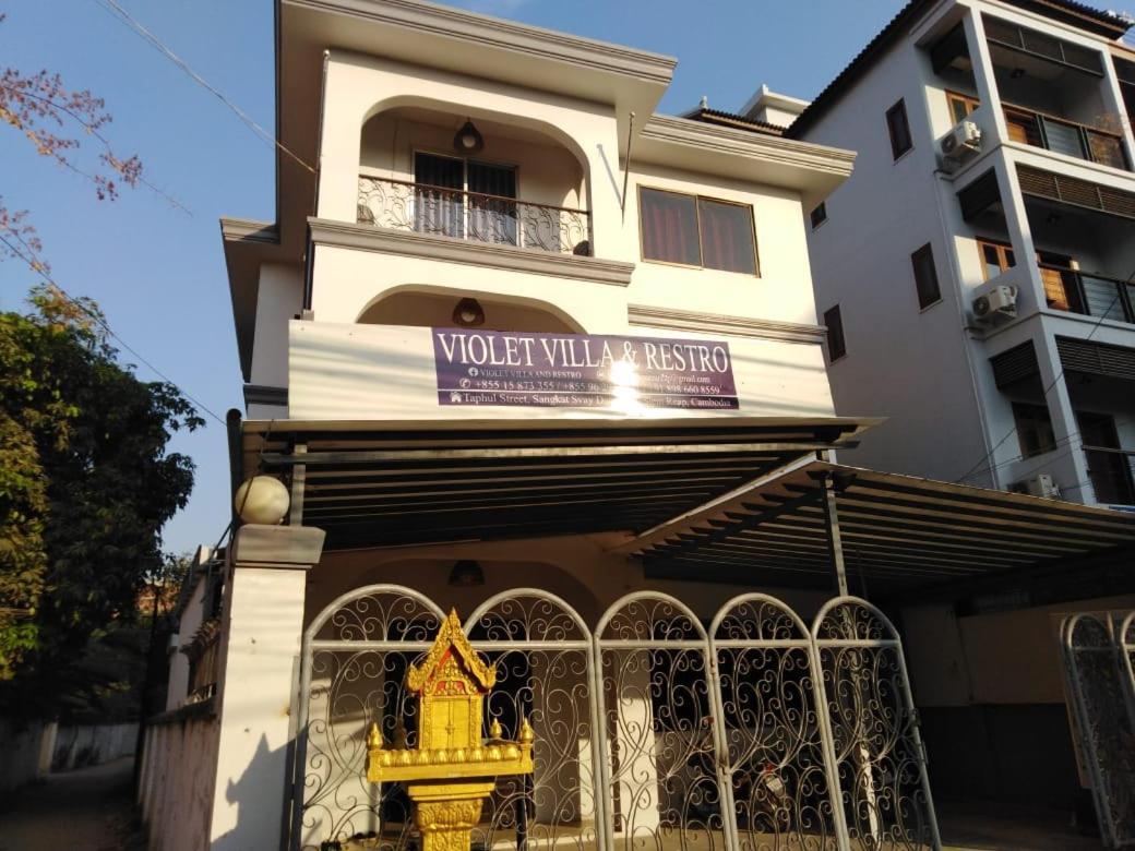 Violet Villa And Restro Ciudad de Siem Riep Exterior foto
